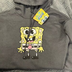 SpongeBob SquarePants Charcoal Hoodie